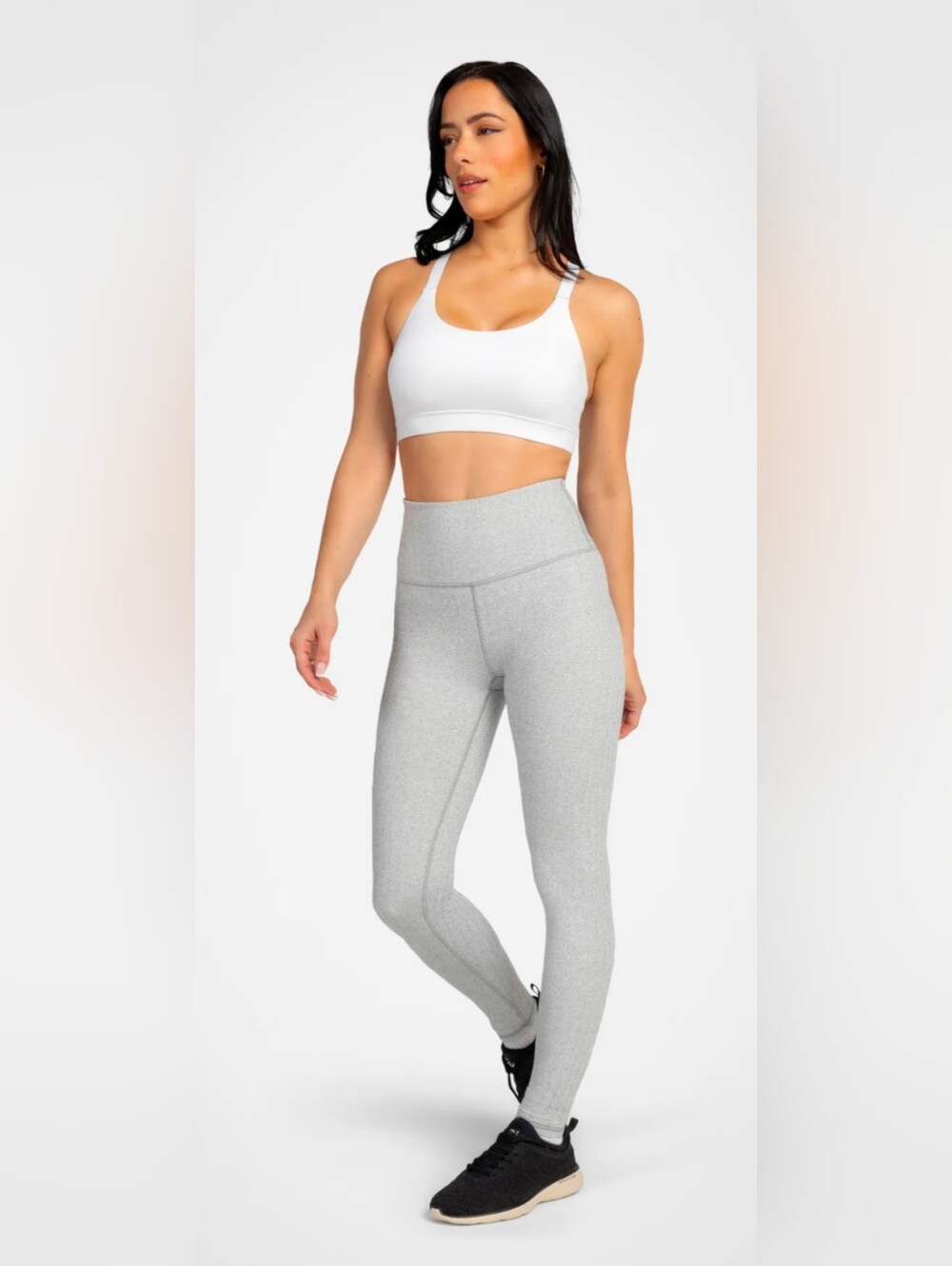 Kyodan Women's Seamless Herringbone Jacquard High Waist Leggings Size Med NWOT